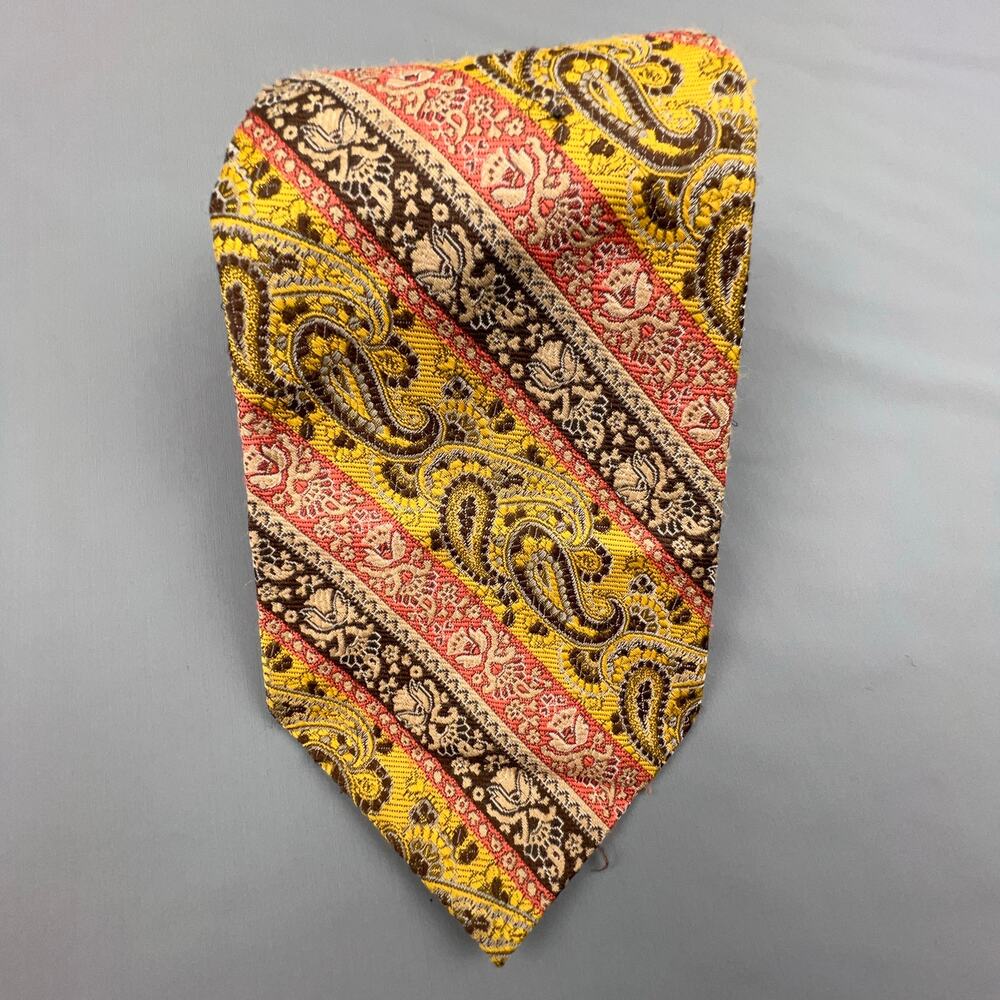 Vintage Zindler's Paisley Tie | Made in USA | 61” x 4” | Retro 60s 70s Vibes